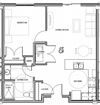 1 Bedroom Accessible Skyview Park Apartments Floorplan